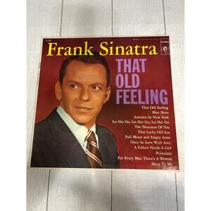 Vintage 1956 Frank Sinatra That Old Feeling Vinyl Album